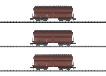 Trix 18268 - N - 3-tlg. Set Selbstentladewagen Kokstranstport, DB, Ep. III - Set 1